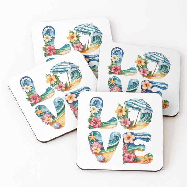 Item preview, Tropical Love Letters designed and sold by jkrphoto.