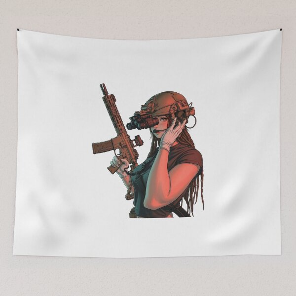 Item preview, Tactical NVG Girl - Night Operations Aesthetic designed and sold by RAWLIFEGRAPHIC.