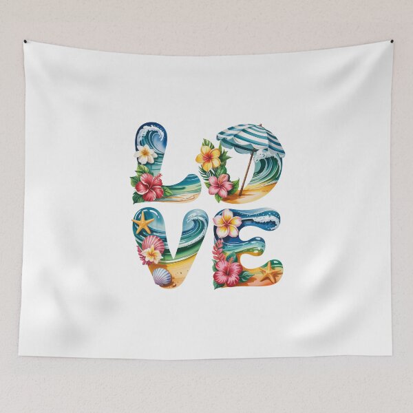 Item preview, Tropical Love Letters designed and sold by jkrphoto.
