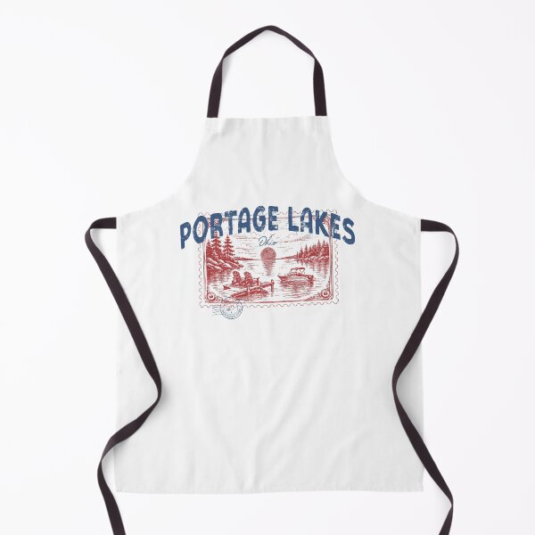Item preview, Portage Lakes Ohio Vintage Retro Lake Life Boating Graphic designed and sold by ostenlee.