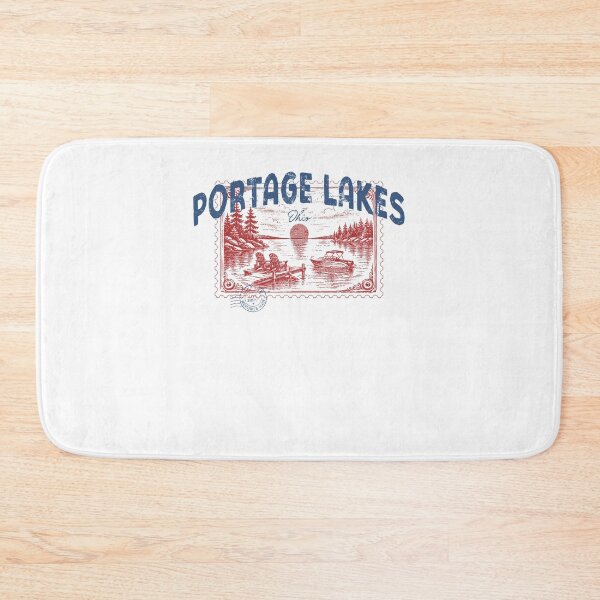 Item preview, Portage Lakes Ohio Vintage Retro Lake Life Boating Graphic designed and sold by ostenlee.