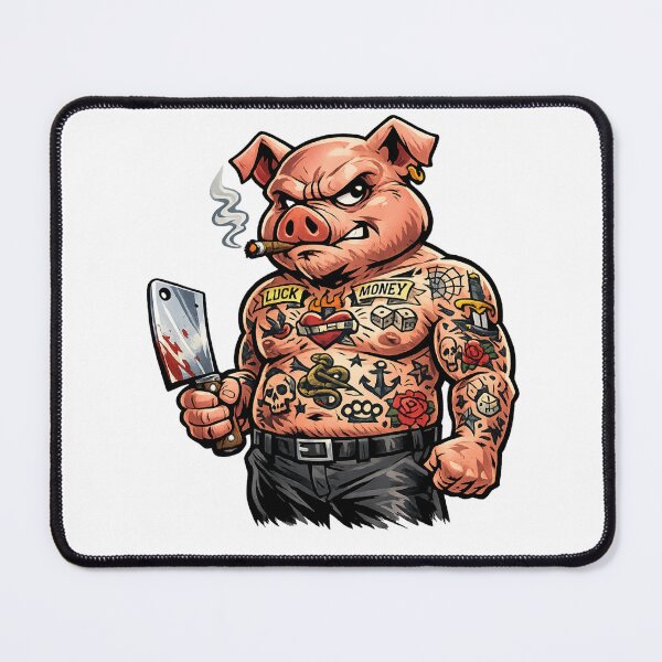 Item preview, mafia pig designed and sold by garcesrick.