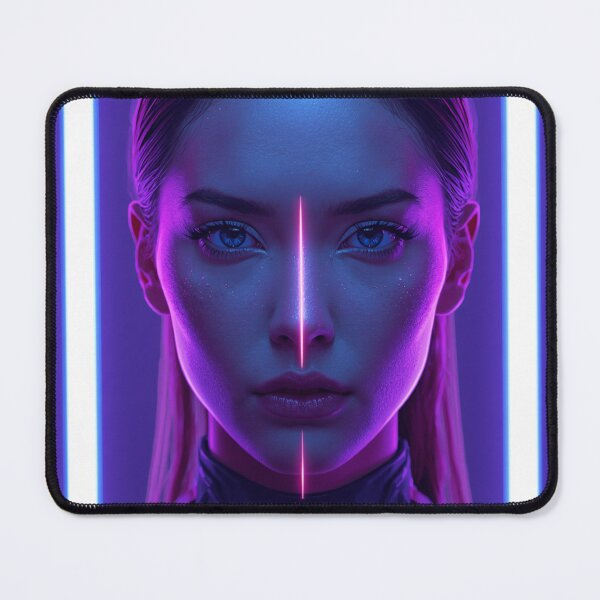 Item preview, Futuristic AI Portrait designed and sold by Glowella26.