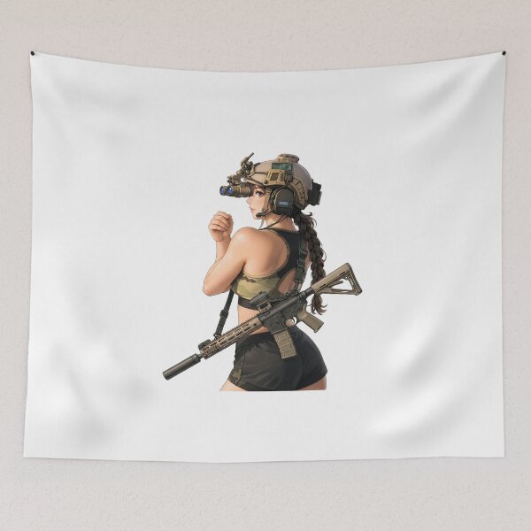 Item preview, Tactical NVG Girl - Night Operations Aesthetic designed and sold by RAWLIFEGRAPHIC.