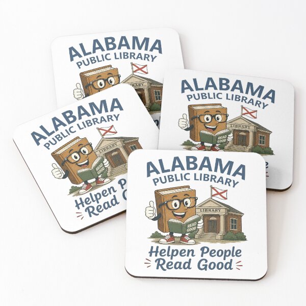 Item preview, Alabama Public Library designed and sold by Pink Hombre.
