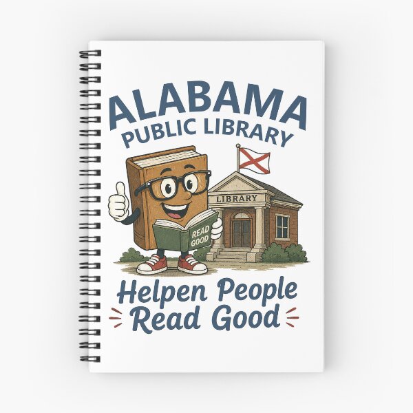 Item preview, Alabama Public Library designed and sold by Pink Hombre.