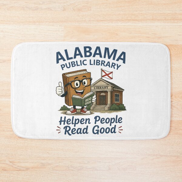 Item preview, Alabama Public Library designed and sold by Pink Hombre.
