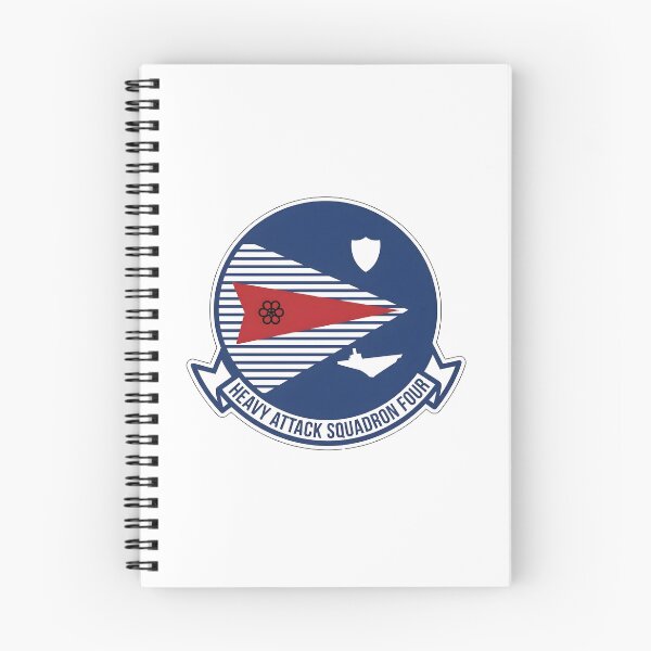 Item preview, US Navy Heavy Attack Squadron Four (VAH-4) Official Insignia designed and sold by CharlieDesings.