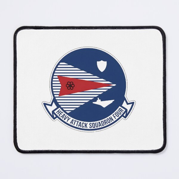 Item preview, US Navy Heavy Attack Squadron Four (VAH-4) Official Insignia designed and sold by CharlieDesings.