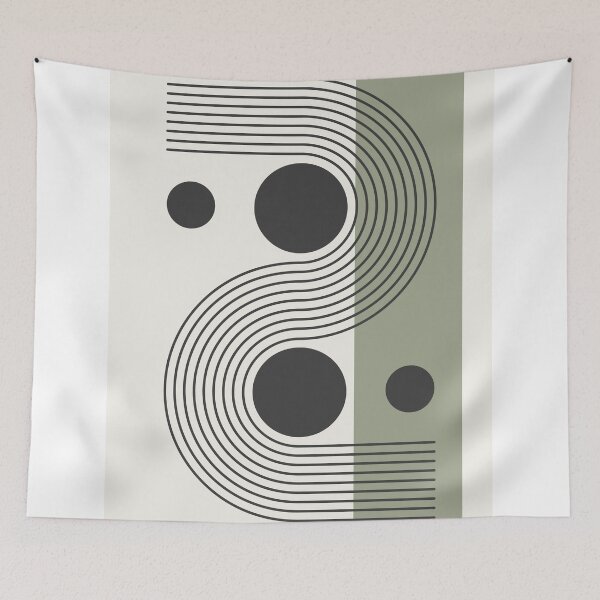 Item preview,  Japandi Geometric Print designed and sold by Studio pod Burom.