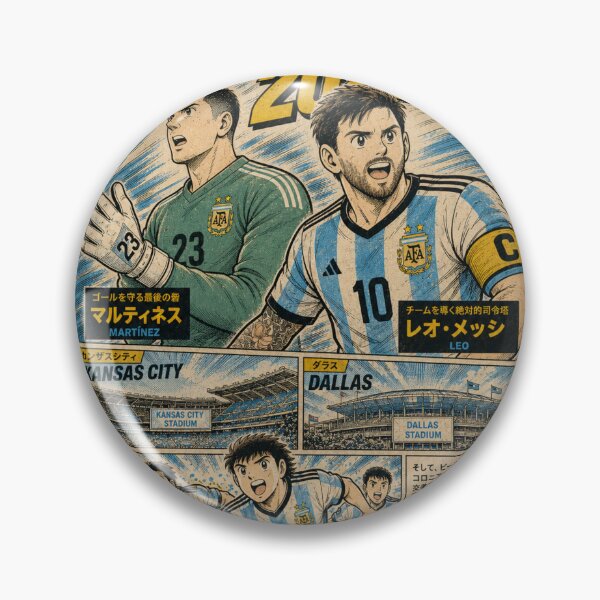Item preview, Argentina 2026 World Cup Anime Poster  designed and sold by zumerdiego.