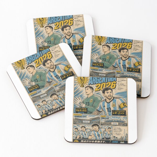 Item preview, Argentina 2026 World Cup Anime Poster  designed and sold by zumerdiego.
