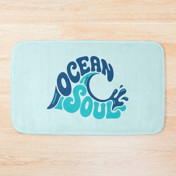 Item preview, Ocean Soul – Groovy Coastal Word Design designed and sold by Sea Gem.