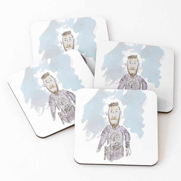 Artikelvorschau, Vikings Ragnar Lothbrok entworfen und verkauft von Inky Fingers Illustrations.