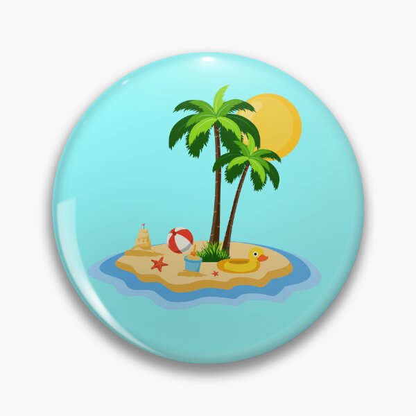 Item preview, Hello Summer Sunshine Retro Circle Vintage Beach Vibes designed and sold by SolutionsArt.