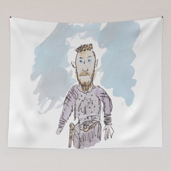 Item preview, Vikings  Ragnar Lothbrok designed and sold by Inky Fingers Illustrations.