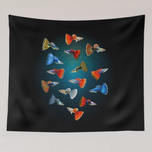 Item preview, Colorful Guppies designed and sold by Johnny Furlotte.