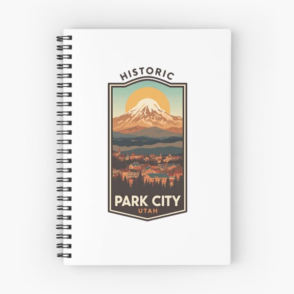 Item preview, Historic Park City Utah Mountain Travel Ski Souvenir designed and sold by Simsimah26Parks.
