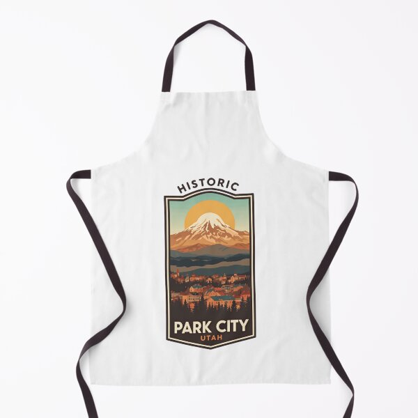 Item preview, Historic Park City Utah Mountain Travel Ski Souvenir designed and sold by Simsimah26Parks.