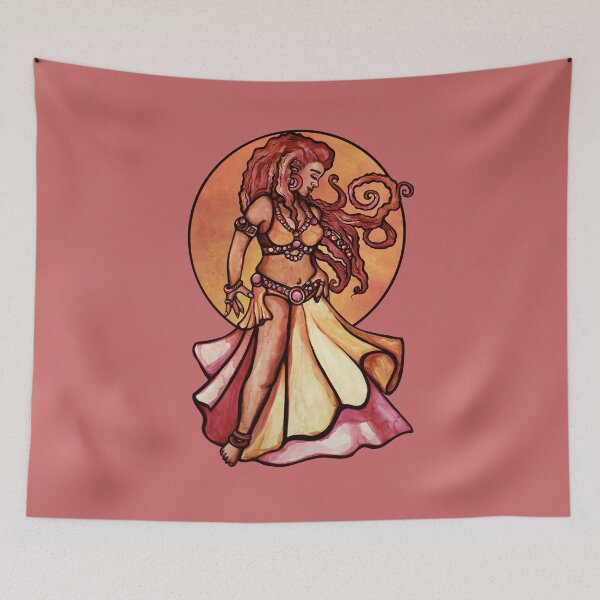 Item preview, Autumn Moon Belly Dancer designed and sold by lacychenault.