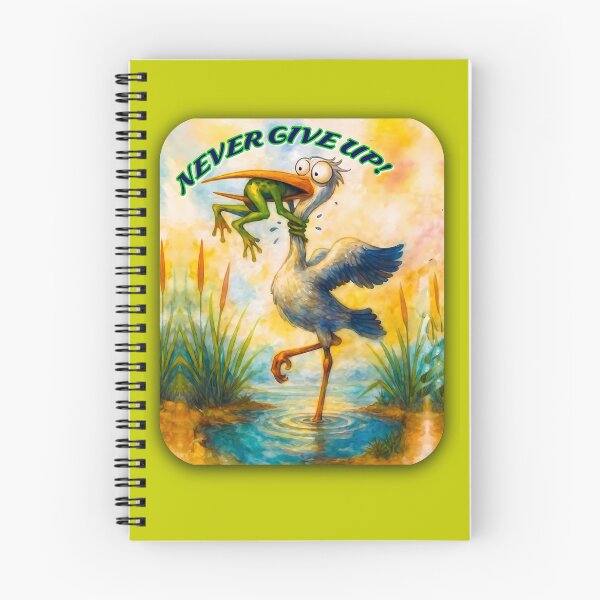 Item preview, NEVER GIVE UP! designed and sold by RISE AND SHINE.