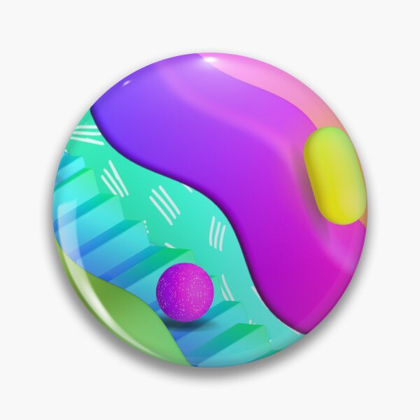Item preview, Neon Gradient Abstract Playground designed and sold by vybrex ©.