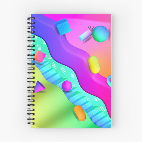 Item preview, Neon Gradient Abstract Playground designed and sold by vybrex ©.