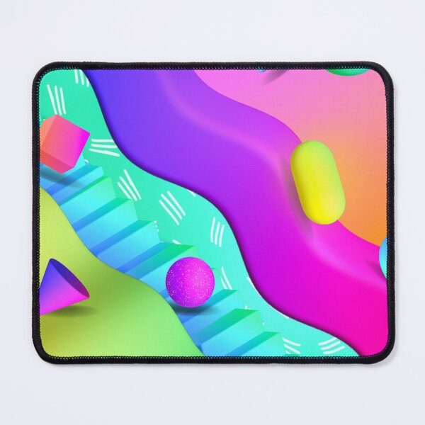Item preview, Neon Gradient Abstract Playground designed and sold by vybrex ©.