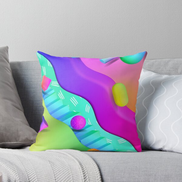 Item preview, Neon Gradient Abstract Playground designed and sold by vybrex ©.