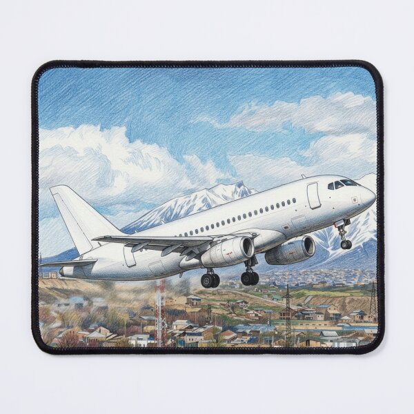 Item preview, Airplane Taking off - Drawing  designed and sold by EMairplanes.