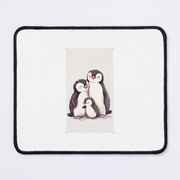 Item preview, cute penguin sticker for genz designed and sold by MoodByte .