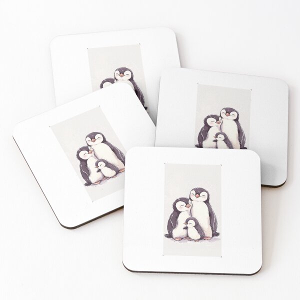 Item preview, cute penguin sticker for genz designed and sold by MoodByte .