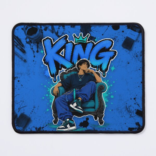 Item preview, King (in Blue) designed and sold by ImagineThisOne.
