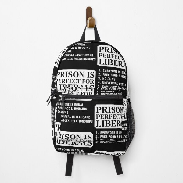 Item preview, Prison Is Perfect For Liberals Political Satire Conservative Humor Design designed and sold by ostenlee.