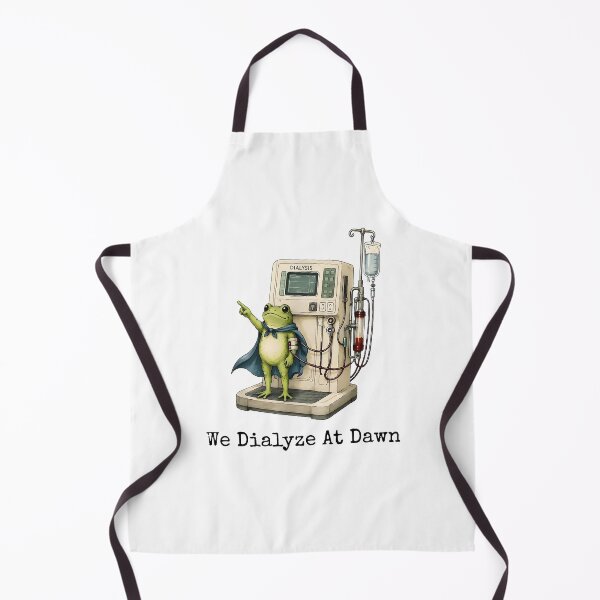 Item preview, We Dialyze At Dawn Funny Dialysis Frog Kidney Warrior Graphic designed and sold by ostenlee.