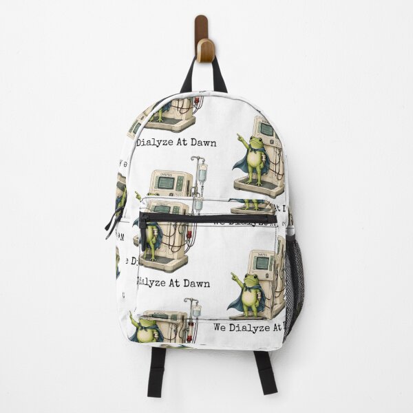 Item preview, We Dialyze At Dawn Funny Dialysis Frog Kidney Warrior Graphic designed and sold by ostenlee.