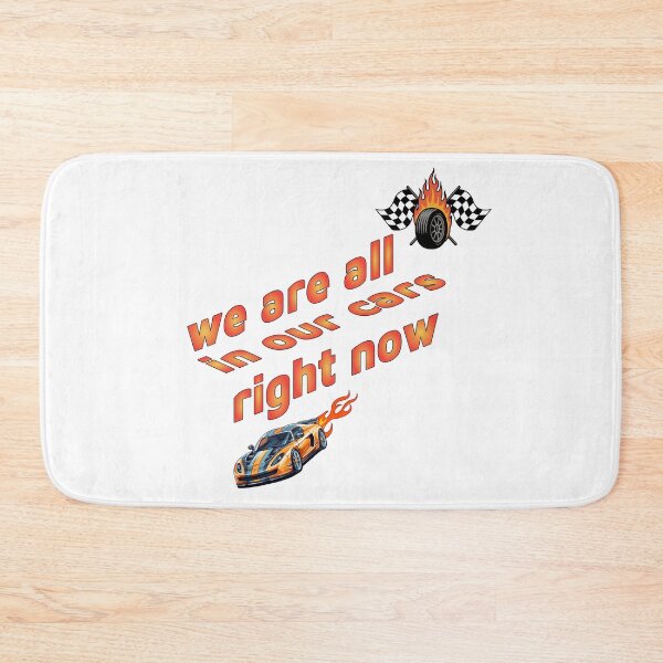 Item preview, We Are All In Our Cars Right Now Vintage Style Driver Tee designed and sold by Art Wave Studio.