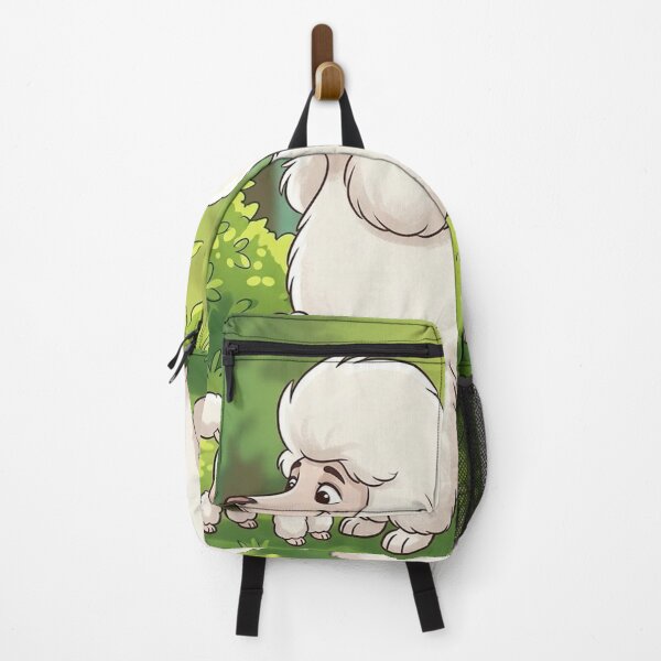Item preview, Best Friends Forever: Whimsical White Poodle Duo Illustration designed and sold by AirCrayons27.