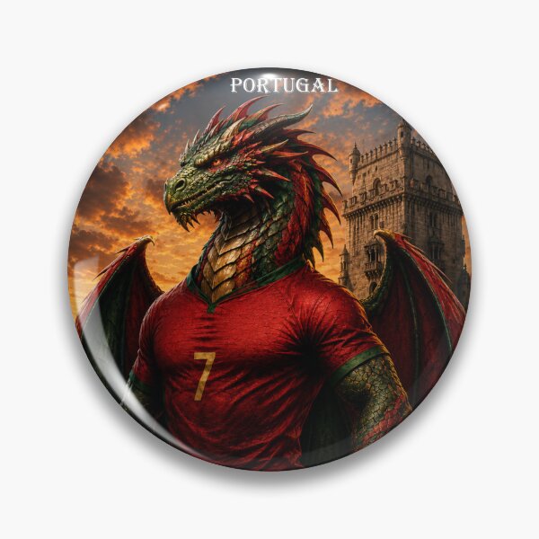 Item preview, Portugal Dragon Warrior | Fantasy Football Fan Art Phone Case Design designed and sold by Adham2001.