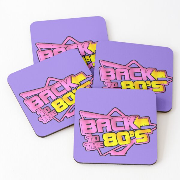 Item preview, Back To The 80s Retro Neon Pink Yellow designed and sold by AstronautMerch.