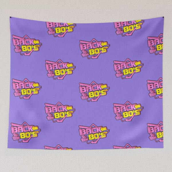 Item preview, Back To The 80s Retro Neon Pink Yellow designed and sold by AstronautMerch.