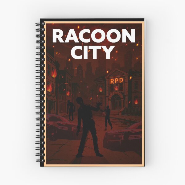 Item preview, Racoon City designed and sold by Inkraaimee.