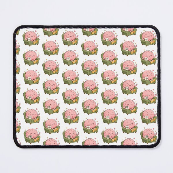 Item preview, Cute Brain Taking Break Fun Sticker designed and sold by PriyankaSonara.