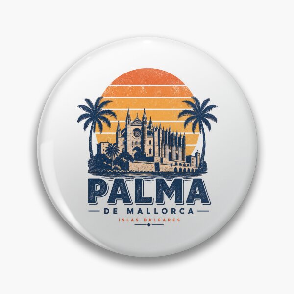 Item preview, Palma de Mallorca retro vintage travel design designed and sold by GabbyKI261.