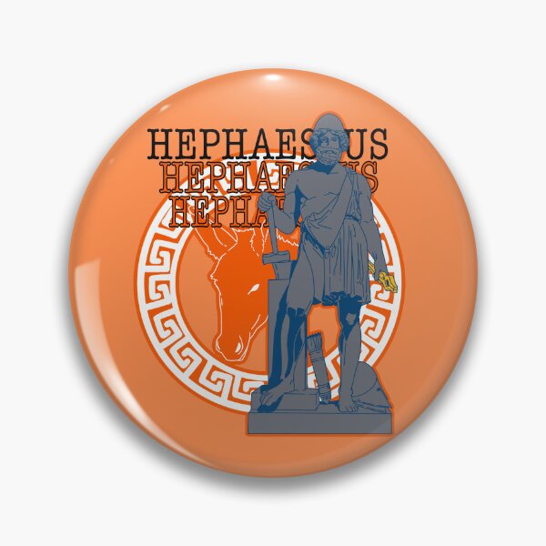Item preview, Hephaestus God of Forge and Fire designed and sold by Ambrosia Artwork .