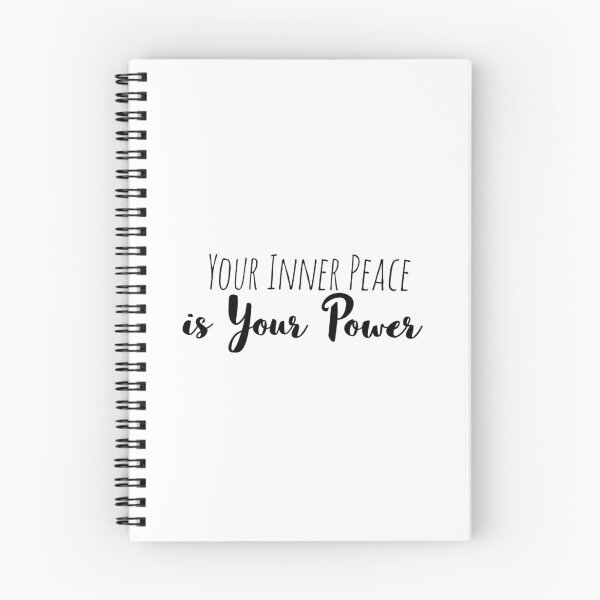 Item preview, Your Inner Peace is Your Power – Calm Mind Affirmation designed and sold by Camila  Ardila.