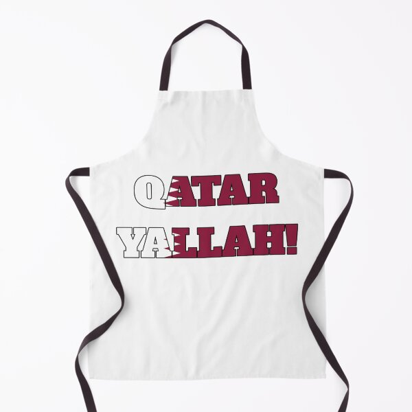 Item preview, Qatar Yallah Soccer Fan Shirt designed and sold by Hamlet & Sons.