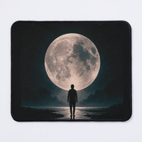 Item preview, ALONE - Under The Moon | Lost In Silence. designed and sold by NovaInfinityStudio.