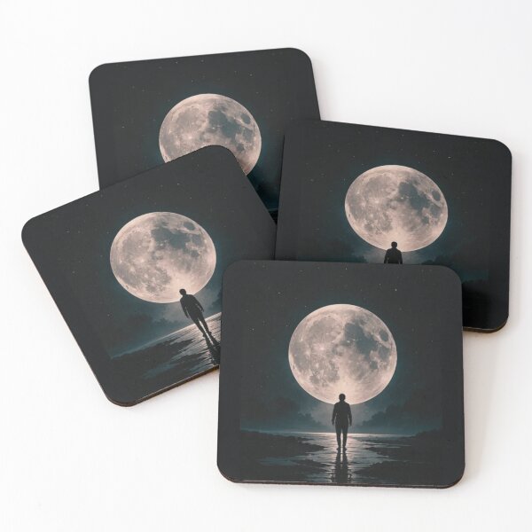 Item preview, ALONE - Under The Moon | Lost In Silence. designed and sold by NovaInfinityStudio.