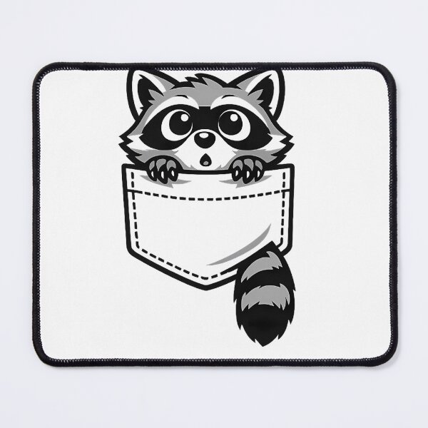 Item preview, Pocket Raccoon Climbing Out Funny Trash Panda Shirt Cute Goblincore Gift Night Creature Tee designed and sold by Gremlin Hours.